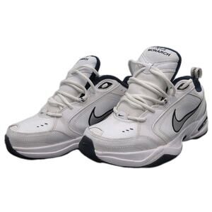 Size 10 Mens - Nike Air Monarch IV White Navy [71]